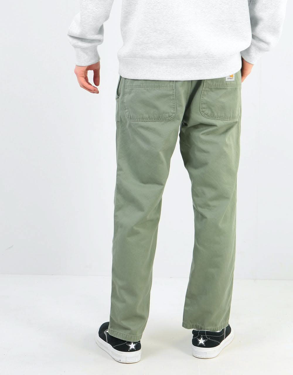 Carhartt WIP Abbott Pant - Green (Stone Washed)