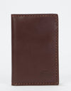 Dickies Elkton Leather Wallet - Dark Brown