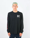 Converse Wordmark L/S T-Shirt - Black