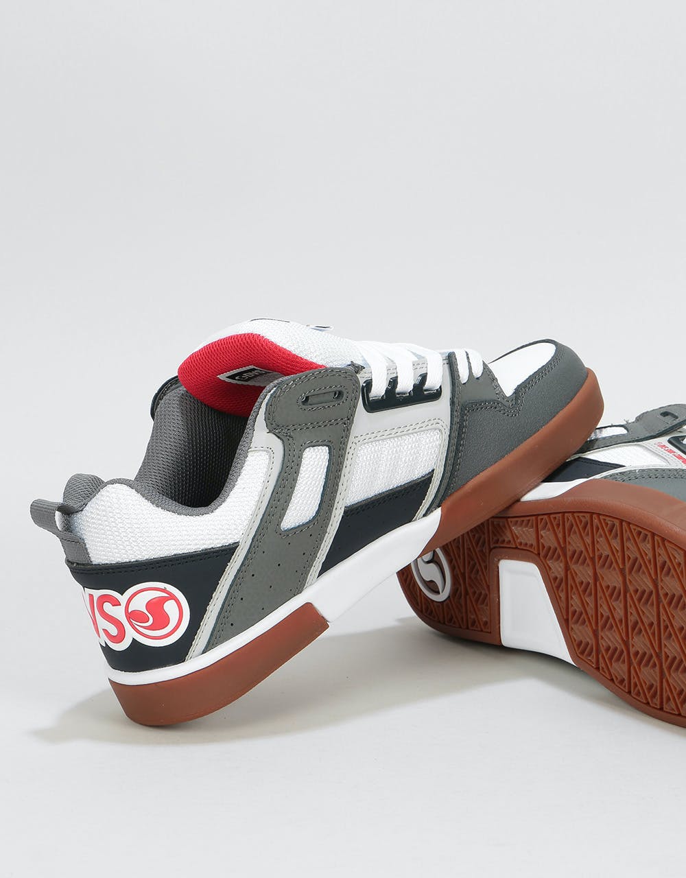 DVS Commanche 2.0 Skate Shoes - White/Grey/Navy/Nubuck