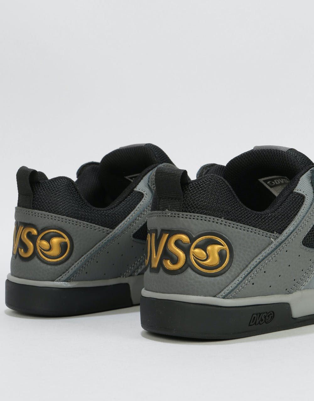 DVS Commanche 2.0 Skate Shoes - Black/Grey/Gold Nubuck