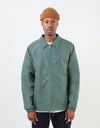 Brixton Claxton Collar Sherpa Jacket - Emerald