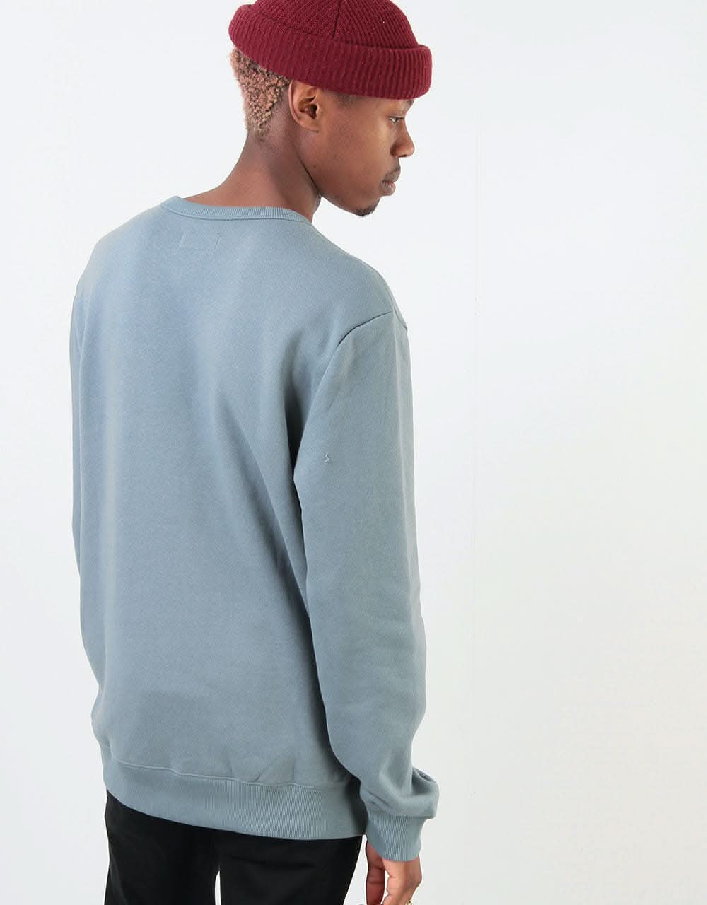 Brixton B-Shield Crew Fleece - Blue Haze