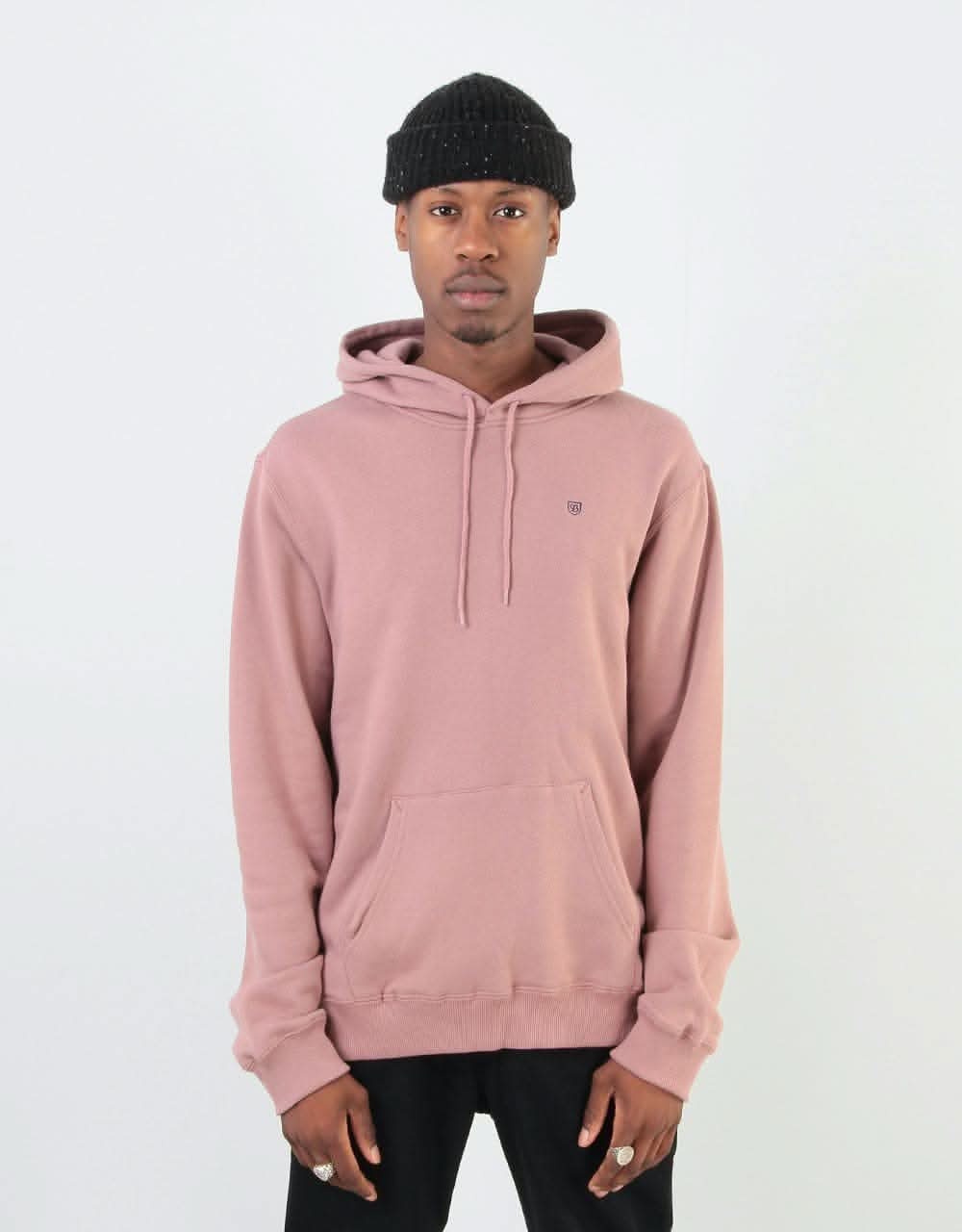 Brixton B-Shield Hood Fleece - Mauve
