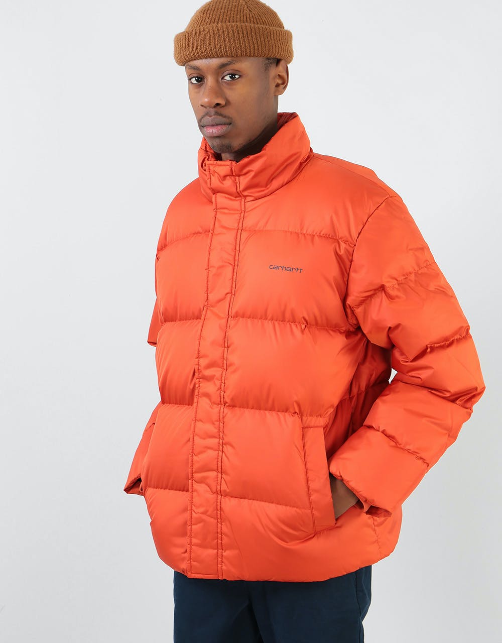 Carhartt WIP Deming Jacket - Brick Orange