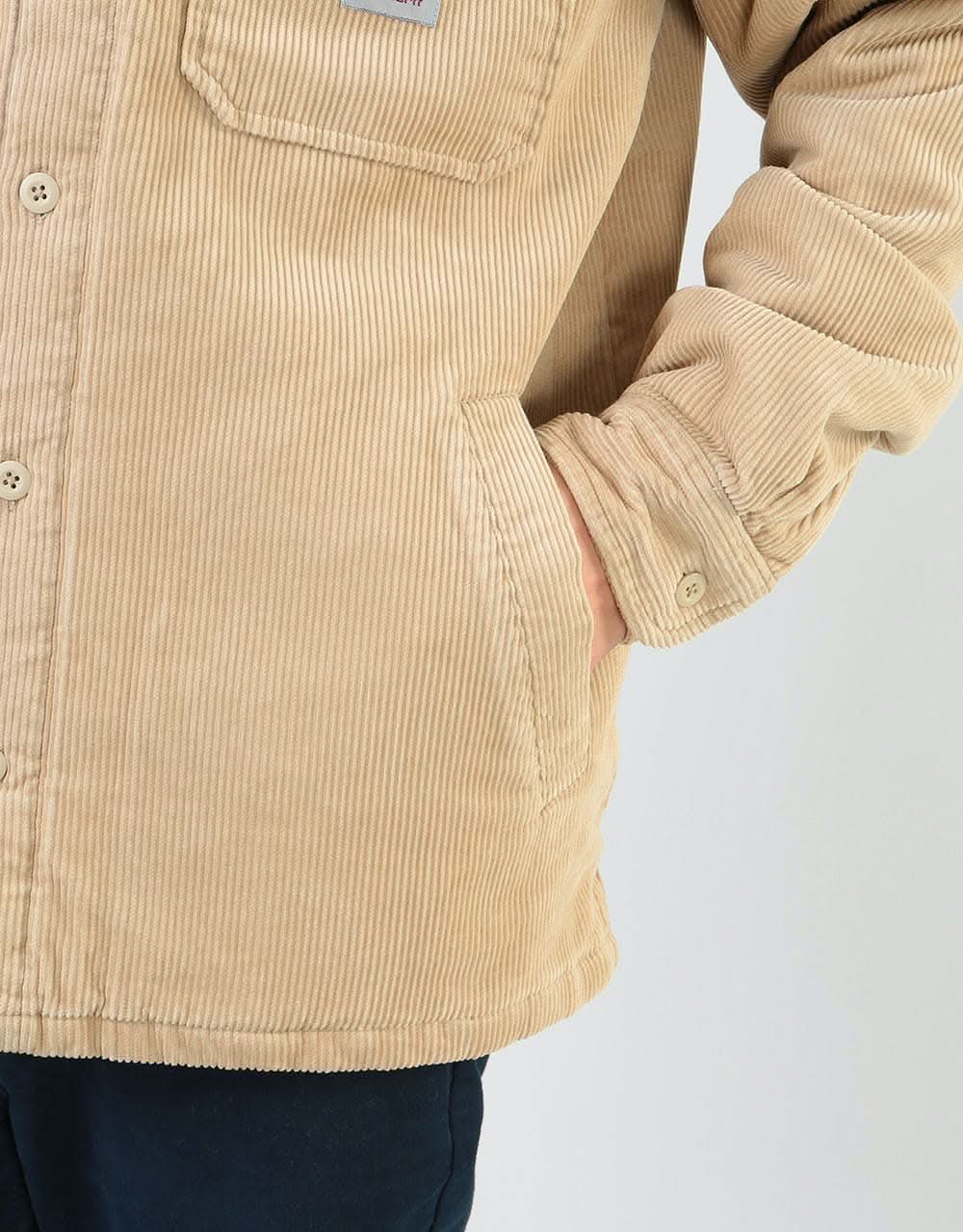 carhartt whitsome shirt jacket wall