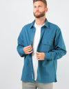 Carhartt WIP L/S Reno Shirt - Prussian Blue