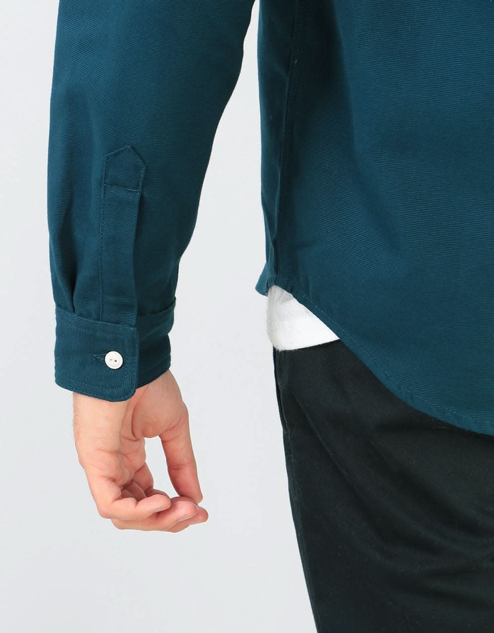 Carhartt WIP L/S Tony Shirt - Duck Blue