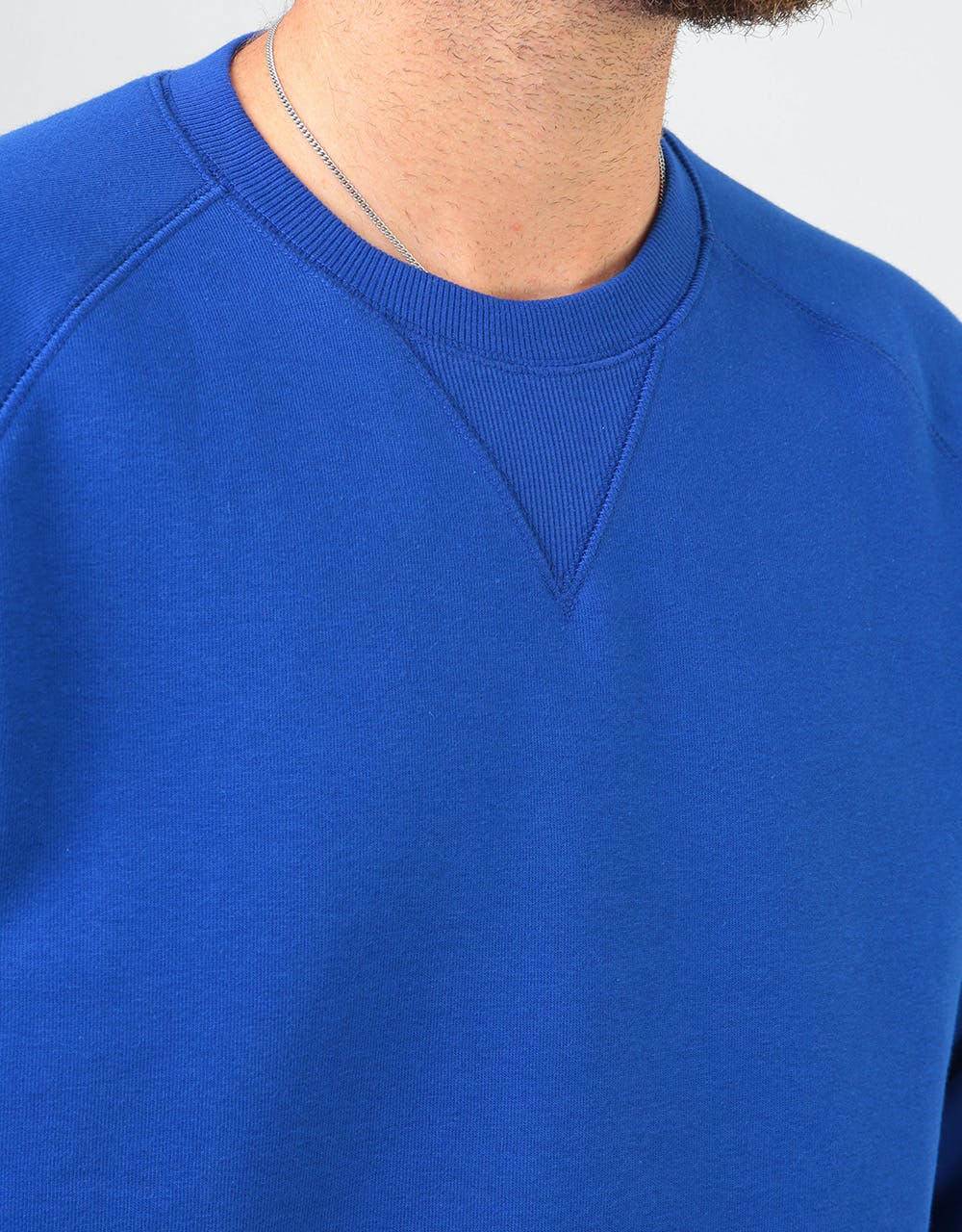 Carhartt WIP Chase Sweatshirt - Thunder Blue/Gold