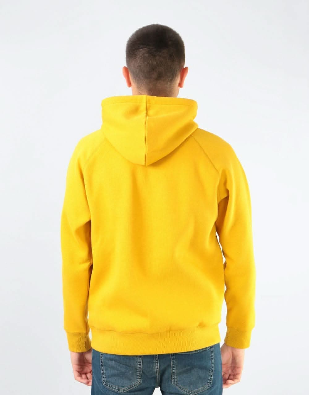 Carhartt WIP Hooded Chase Sweatshirt - Colza/Gold