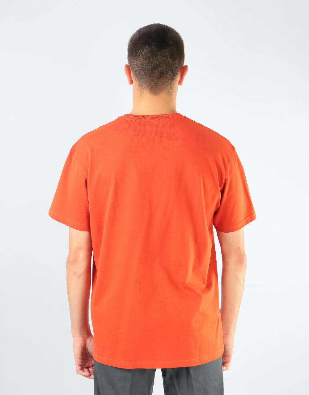 Carhartt WIP S/S Chase T-Shirt - Brick Orange/Gold