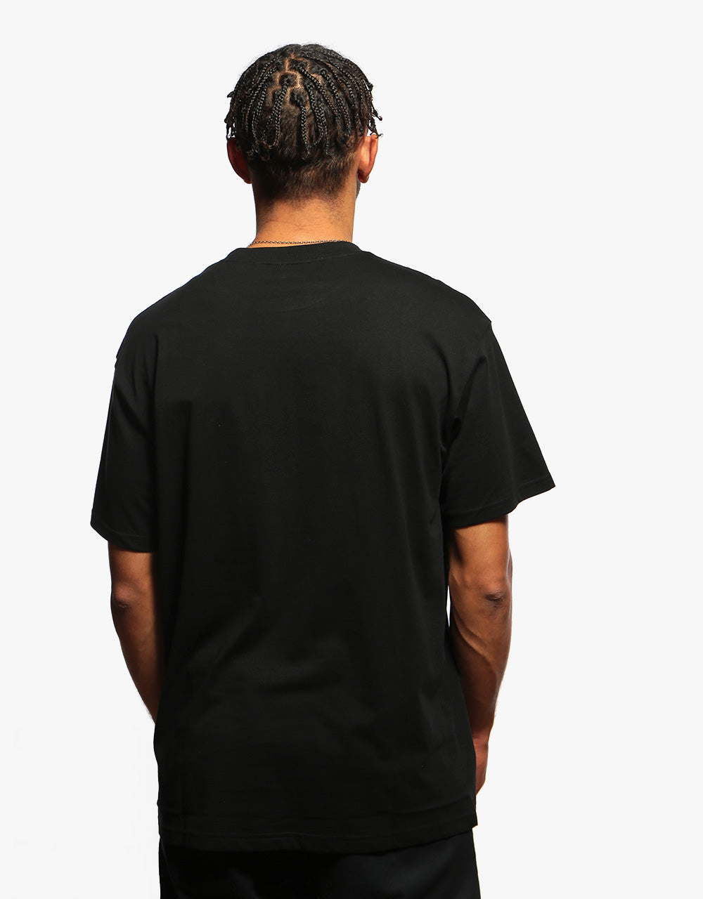 Carhartt WIP S/S Script Embroidery T-Shirt - Black/White
