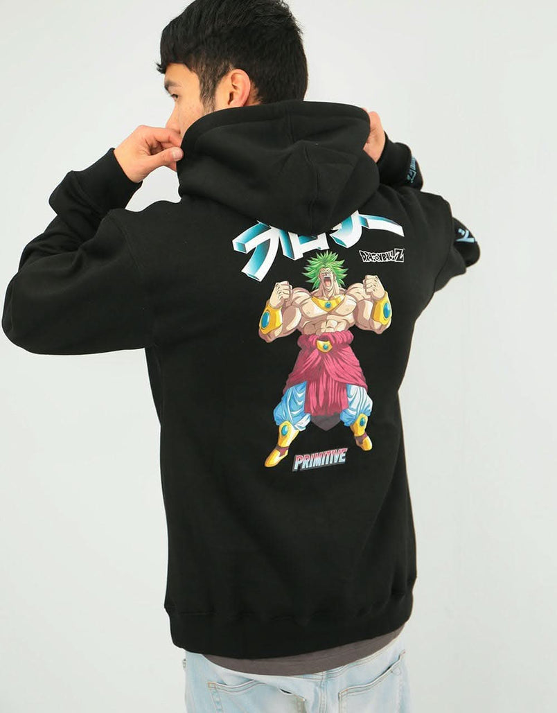 Primitive x Dragon Ball Z Dirty P Broly Pullover Hoodie - Black – Route One