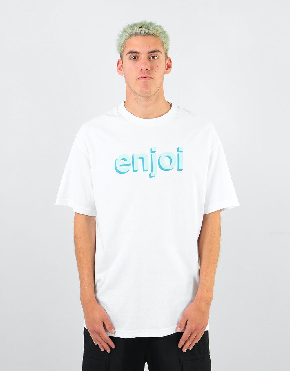 Enjoi Helvetica Neue T-Shirt - White
