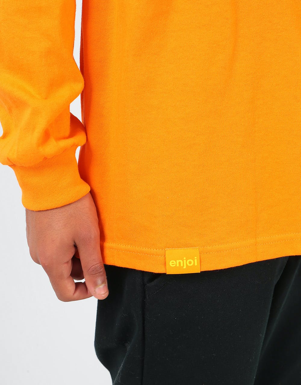 Enjoi Panda L/S T-Shirt - Orange