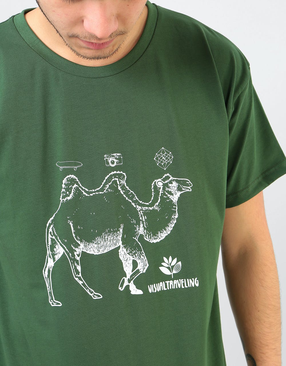 Magenta Camel T-Shirt - Green