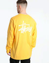 Stüssy Basic Stüssy L/S T-Shirt - Orange