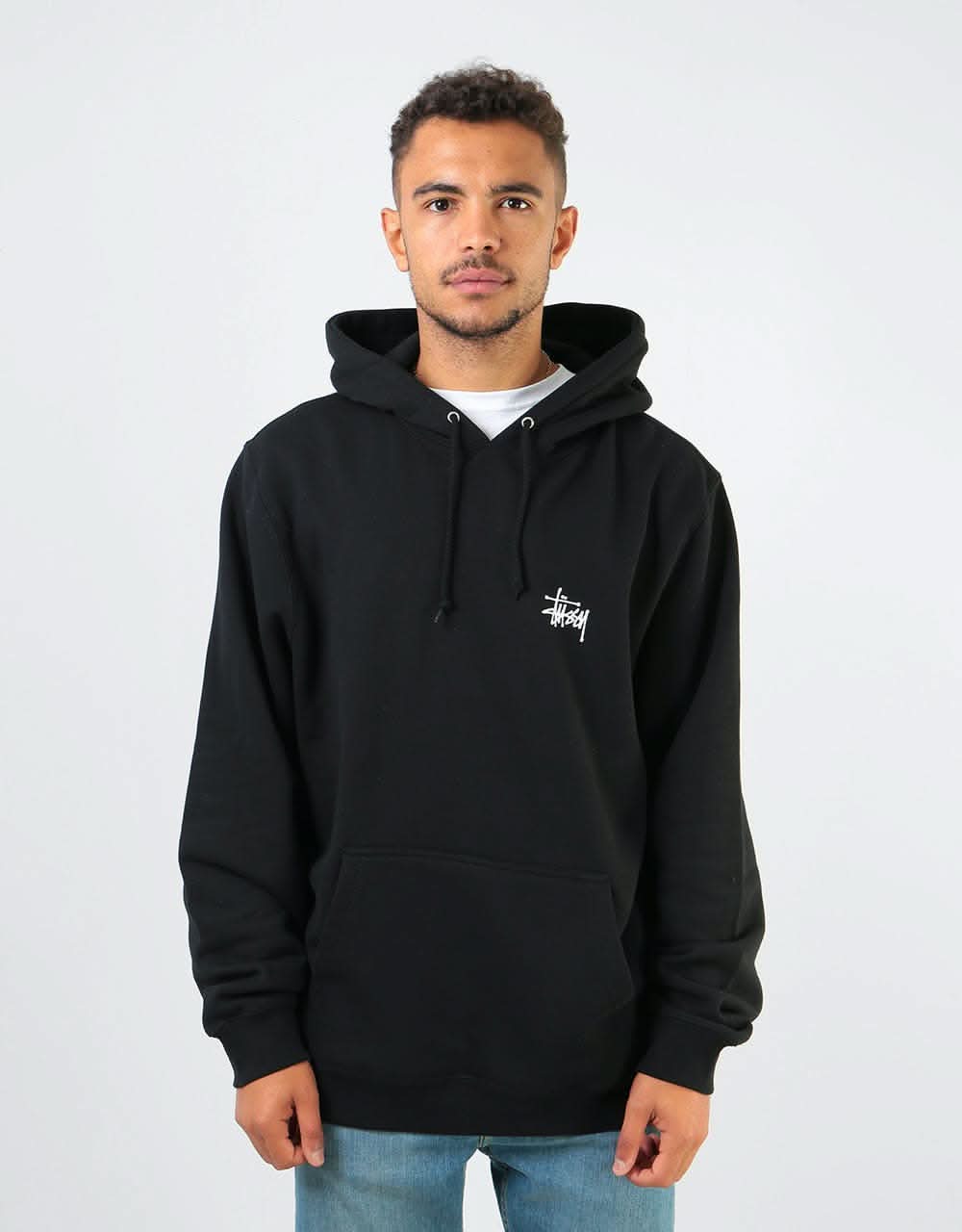 Stüssy Basic Stüssy Hood - Black