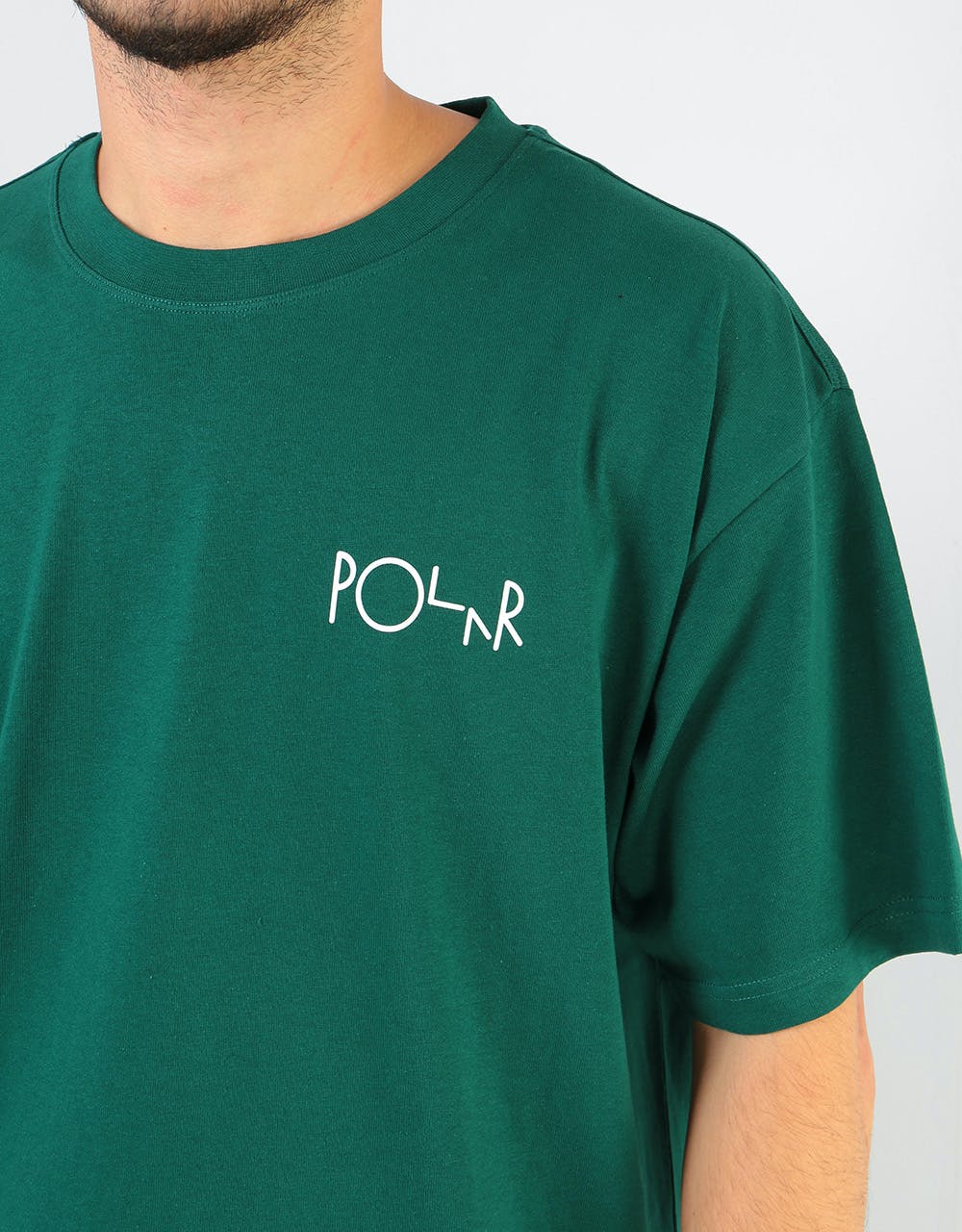 Polar Stroke Logo T-Shirt - Dark Green