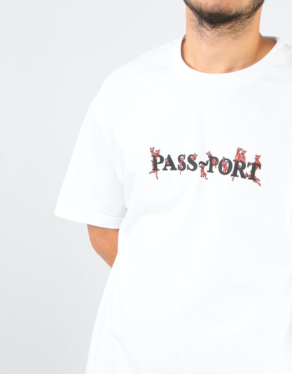 Pass Port Conscience T-Shirt - White