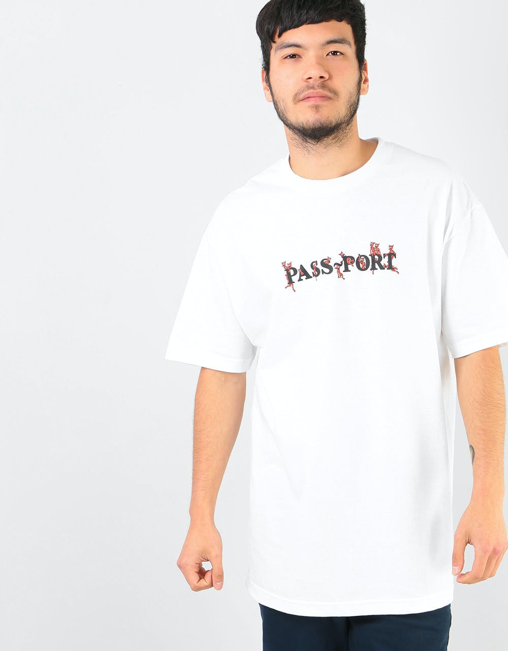 Pass Port Conscience T-Shirt - White