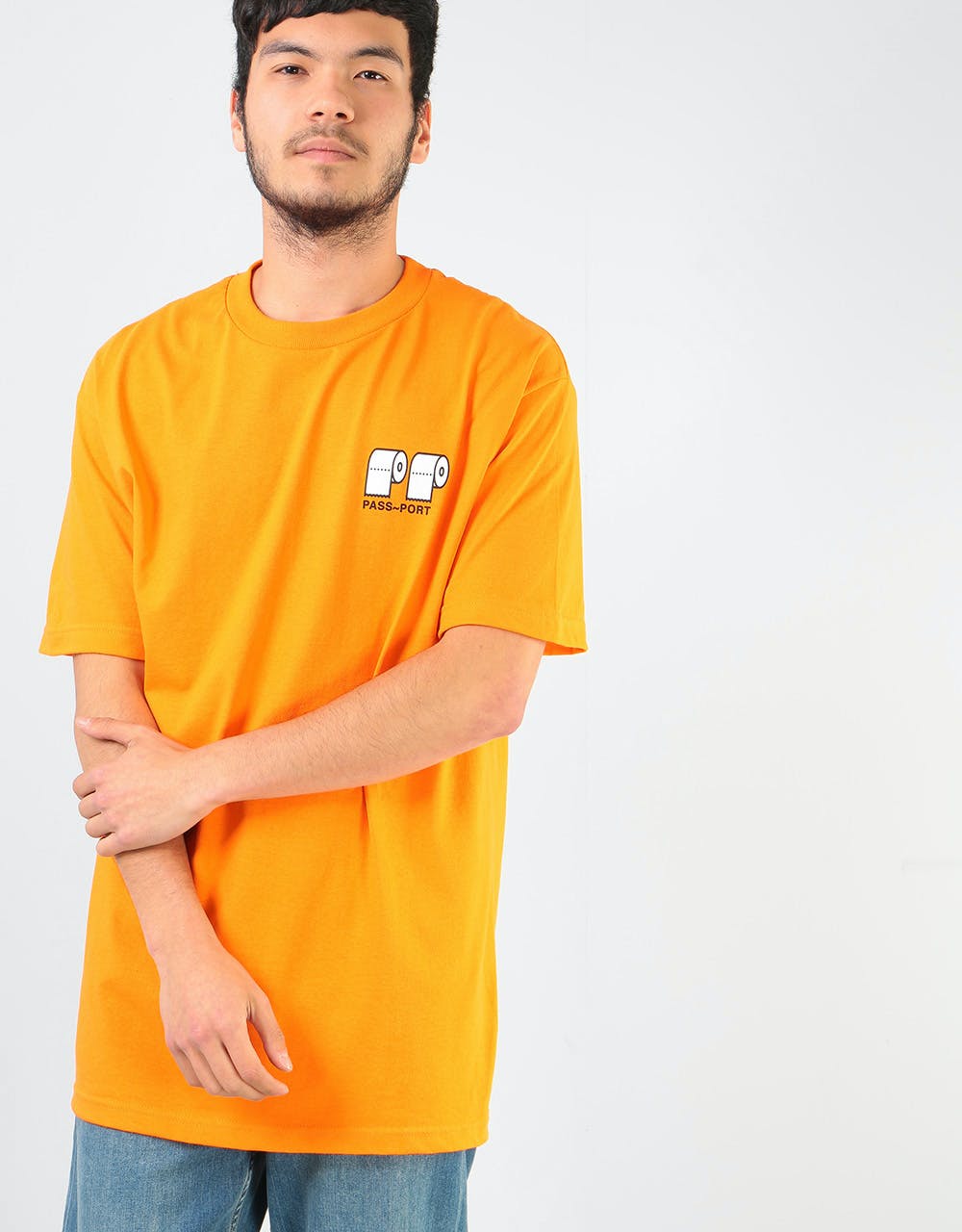 Pass Port Poo Poo T-Shirt - Orange
