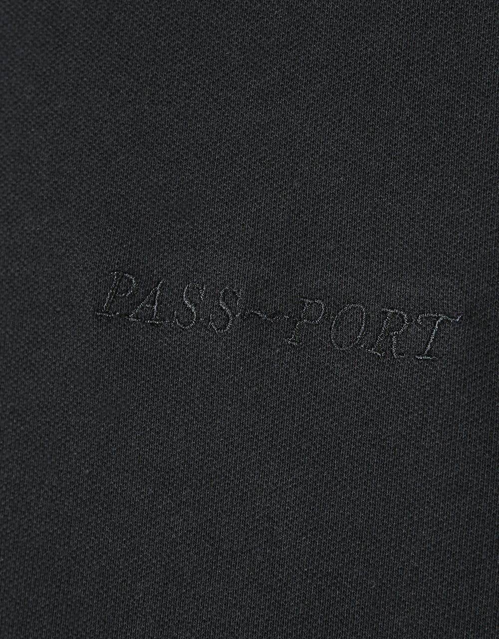 Pass Port International Ribbon L/S T-Shirt - Black
