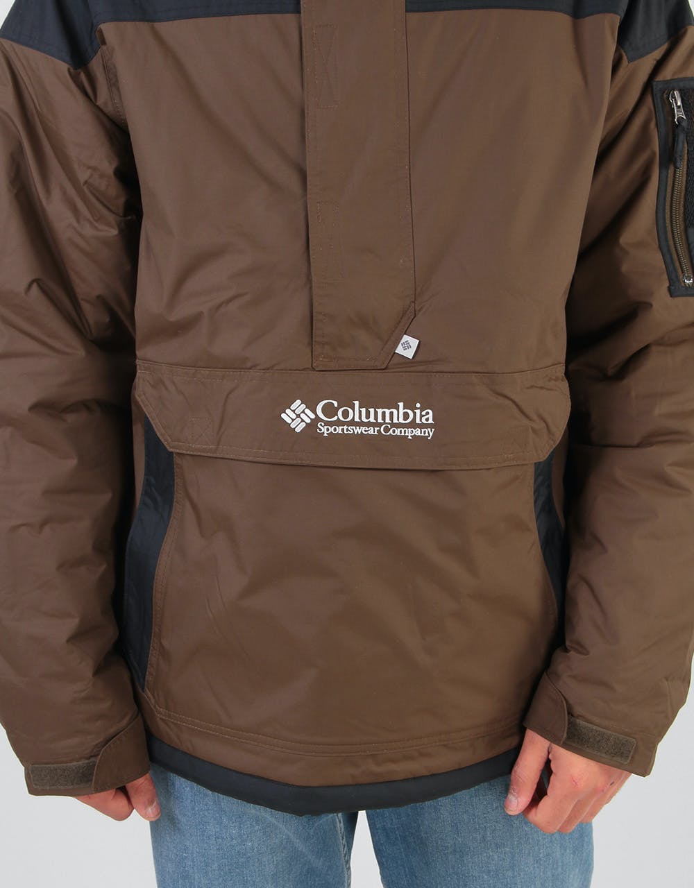 Columbia Challenger™ Pullover Jacket - Olive Green/Black