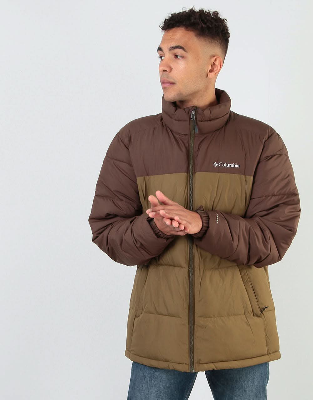 Columbia Pike Lake™ Jacket - Olive Brown/Olive Green