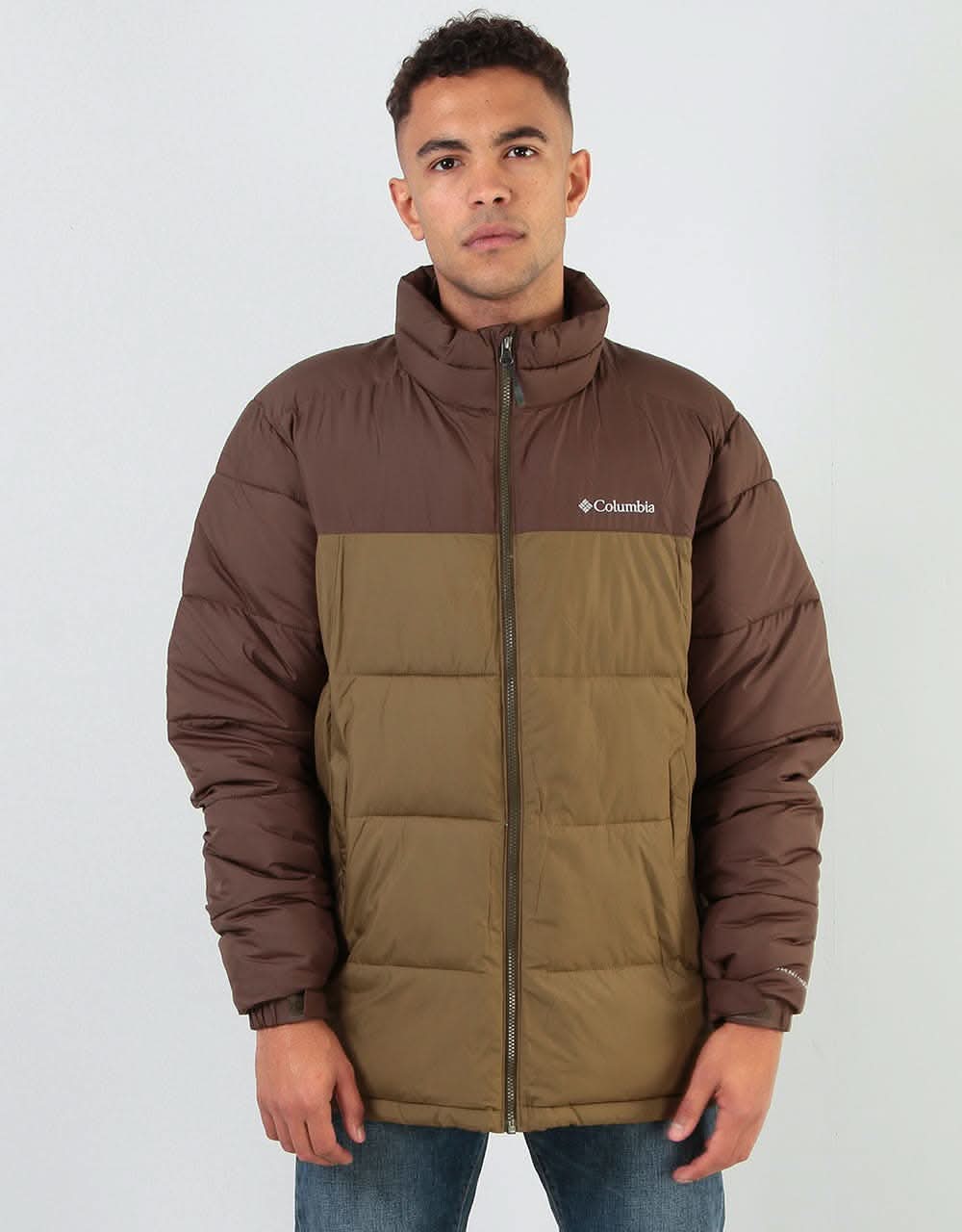 Columbia Pike Lake™ Jacket - Olive Brown/Olive Green