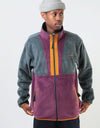 Columbia Back Bowl FZ Fleece - Night Shadow/Black/Cherry