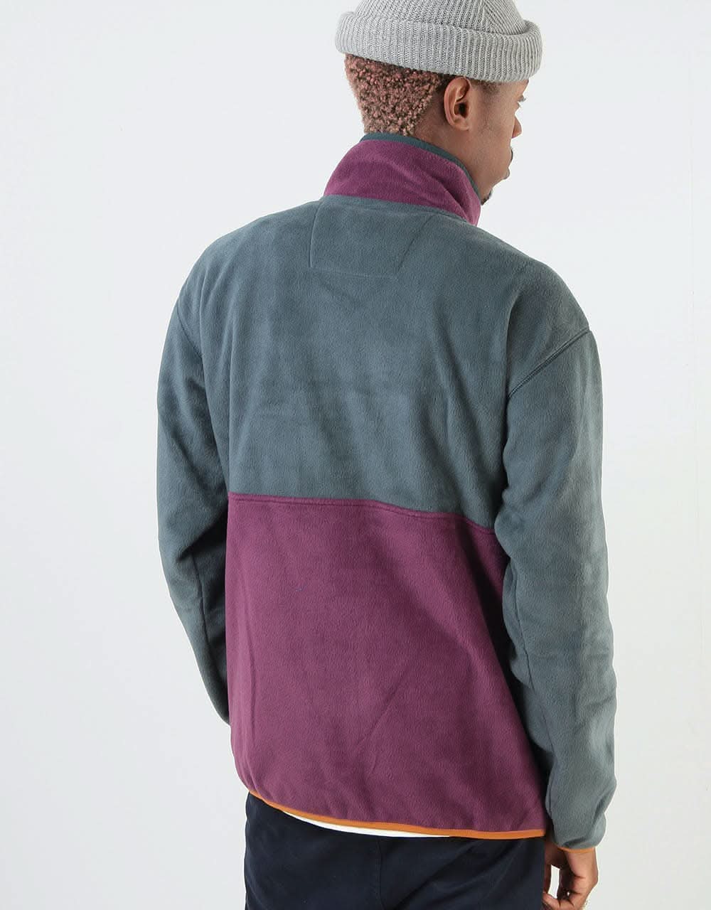Columbia Back Bowl FZ Fleece - Night Shadow/Black/Cherry