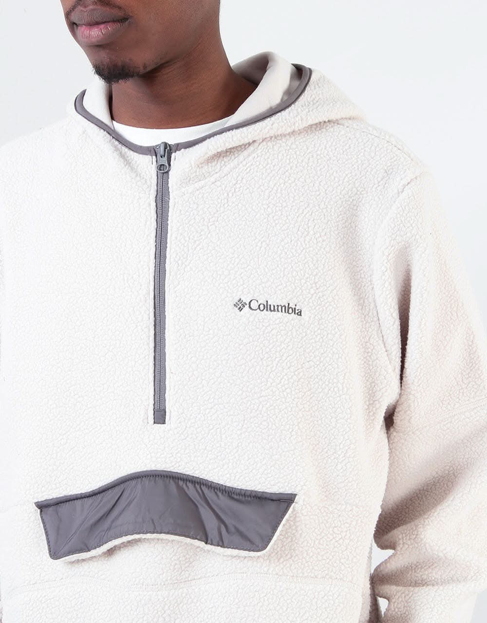 Columbia Rugged Ridge™ Sherpa Pullover Hoodie - Dark Stone/City Grey