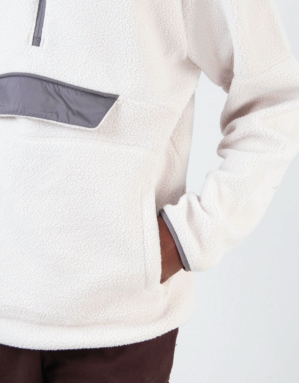 Columbia Rugged Ridge™ Sherpa Pullover Hoodie - Dark Stone/City Grey