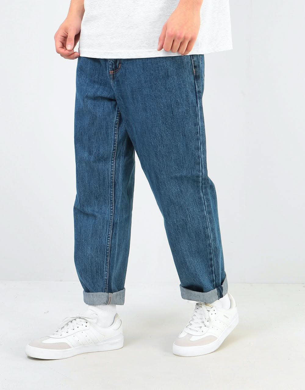 Obey Bender 90's Denim - Stone Washed Indigo