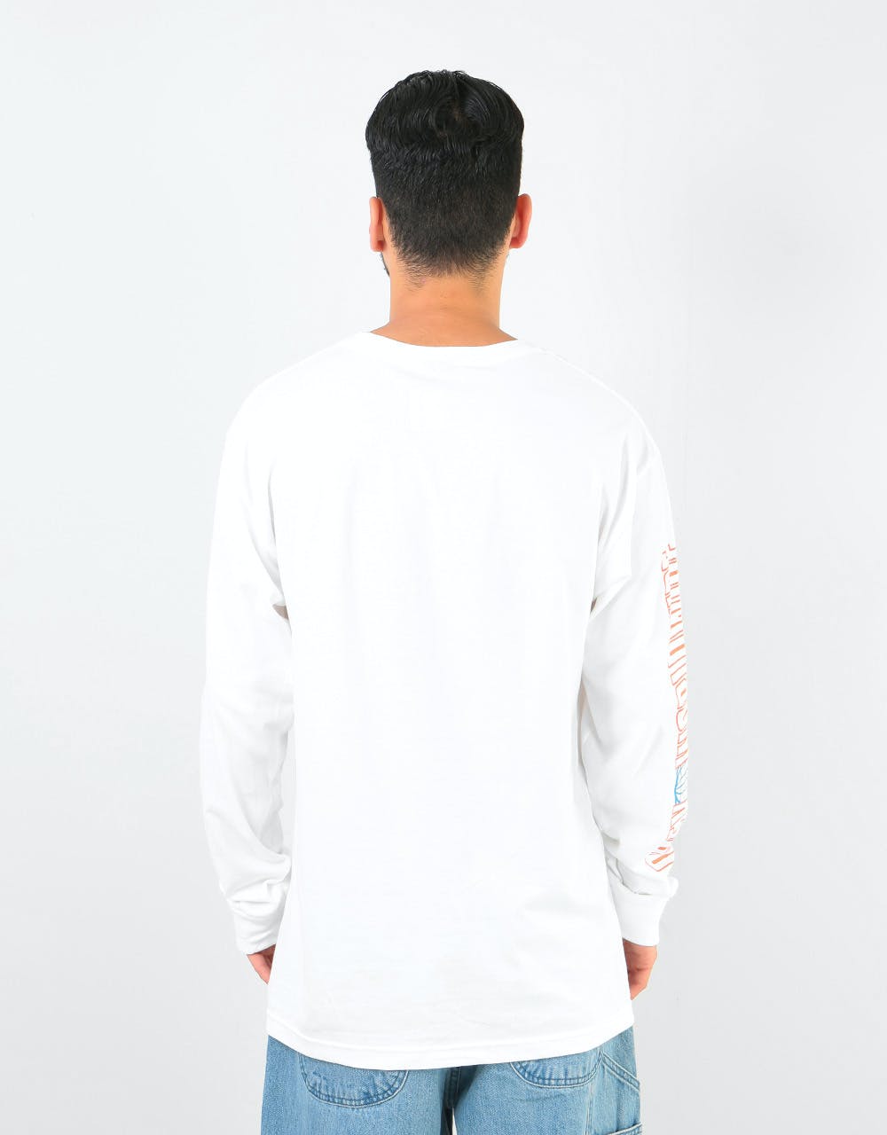 Obey Worldwide 2 L/S T-Shirt - White