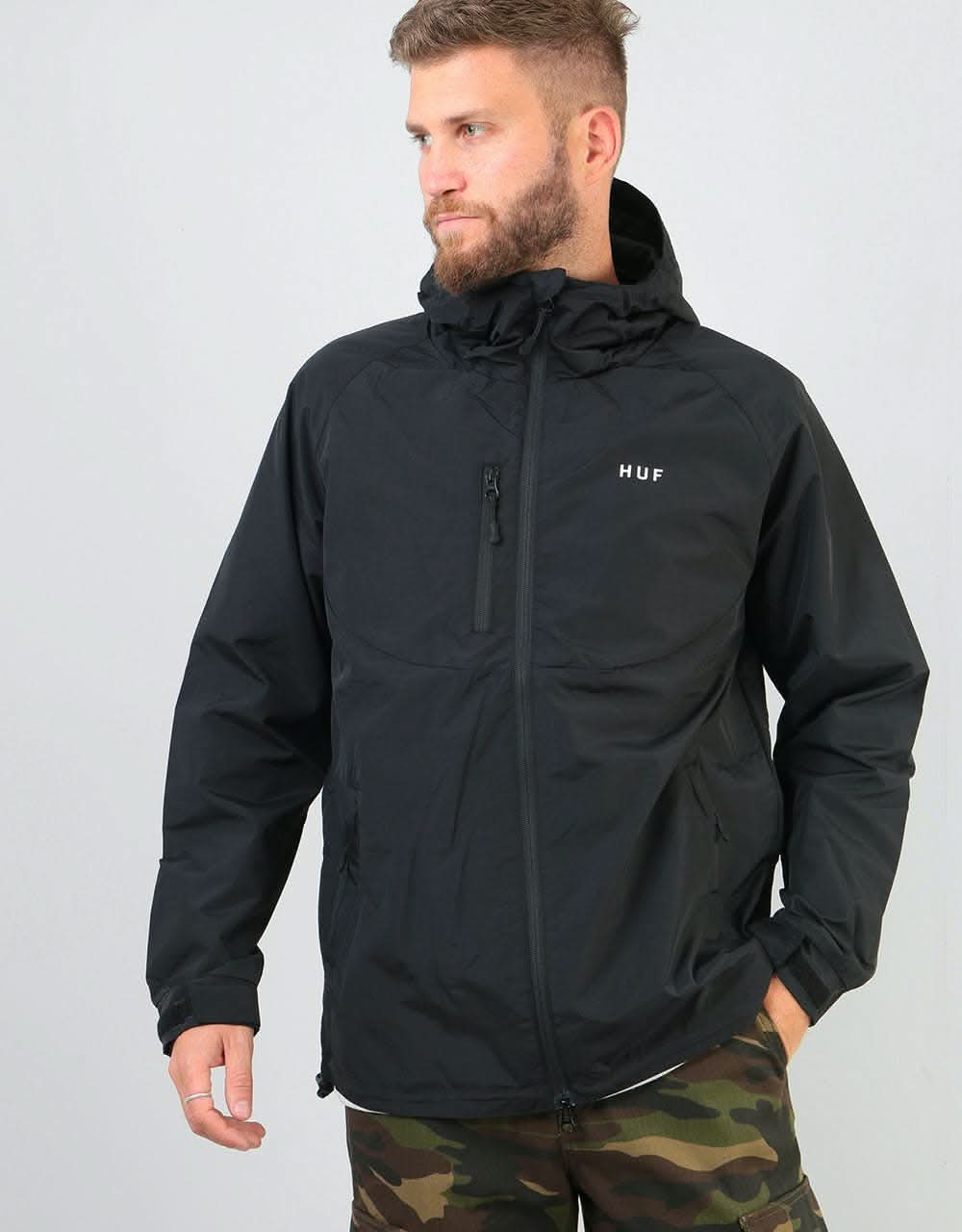 HUF Standard Shell Jacket - Black
