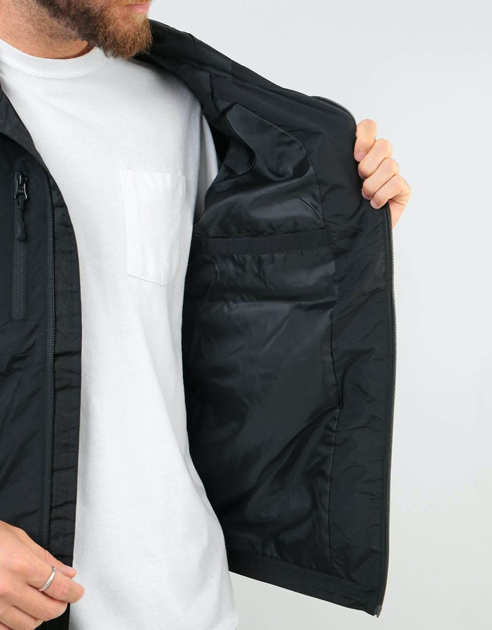 HUF Standard Shell Jacket - Black