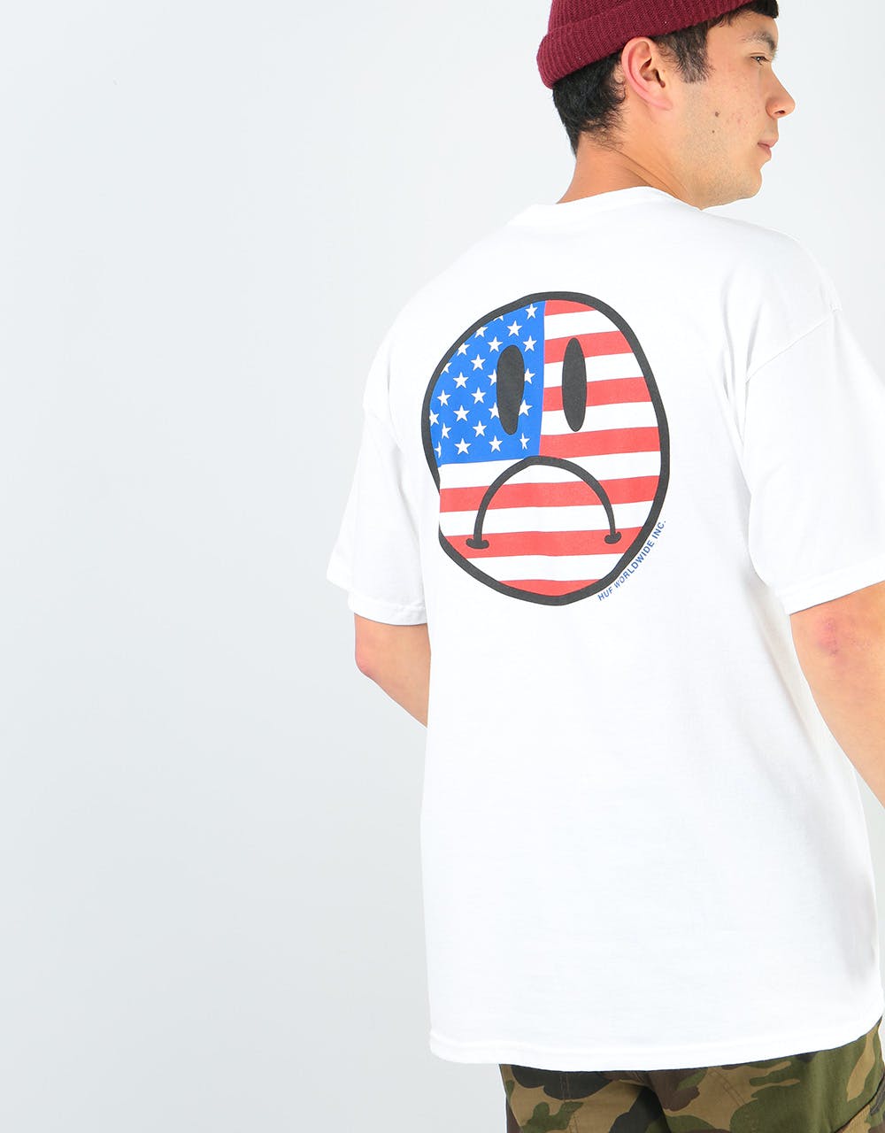 HUF Bummer USA T-Shirt - White