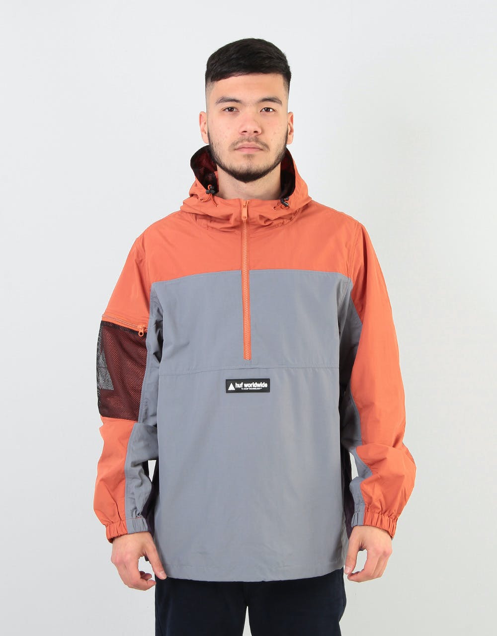 HUF Nystrom Packable Jacket - Rust