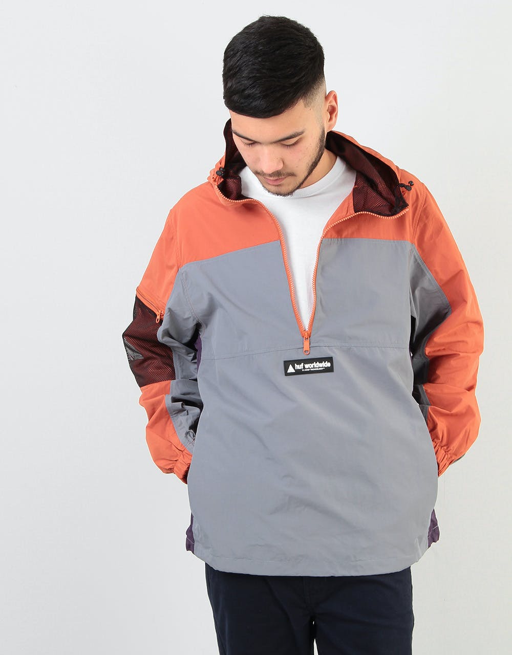 HUF Nystrom Packable Jacket - Rust