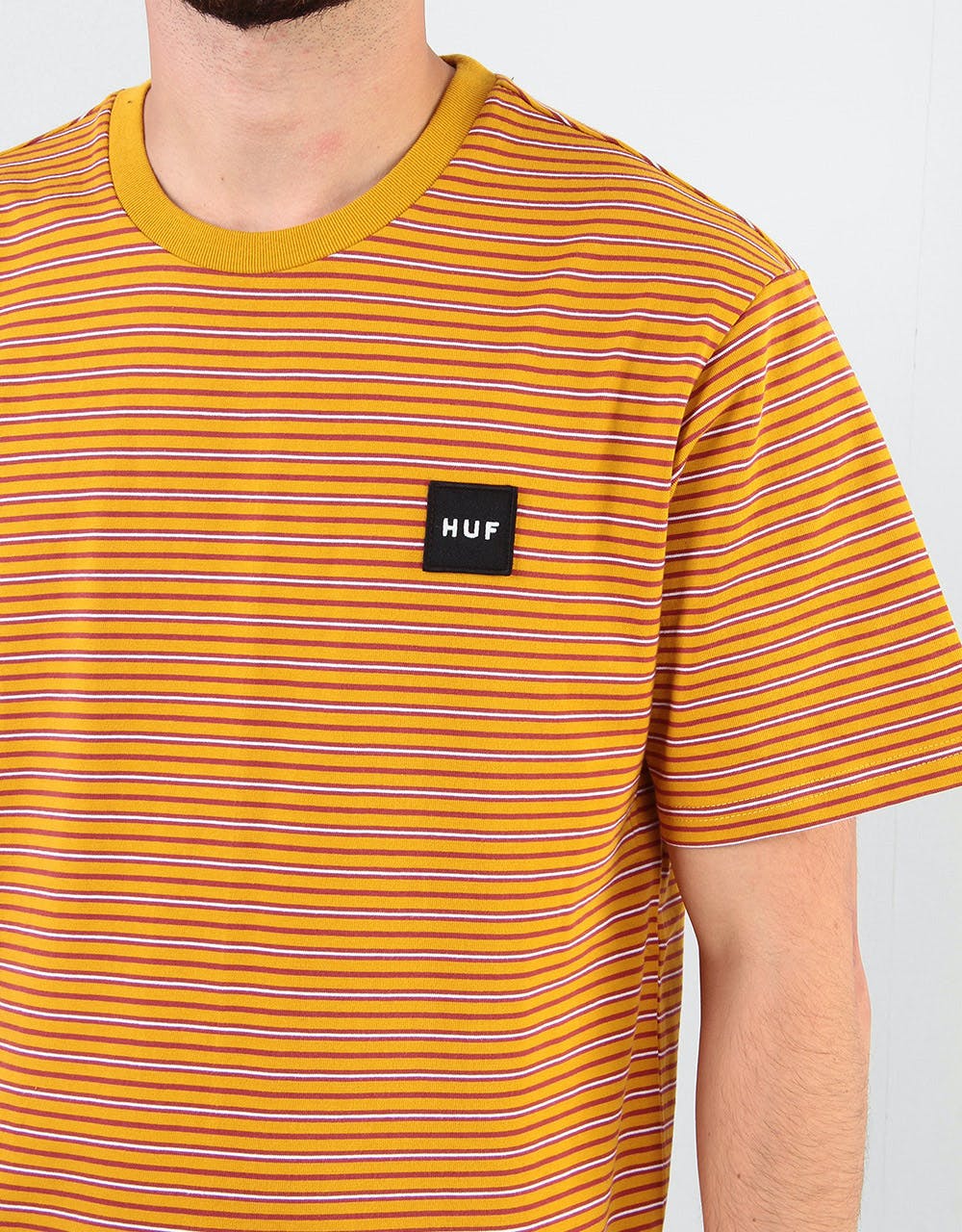 HUF Dazed S/S Knit T-Shirt - Sauterne