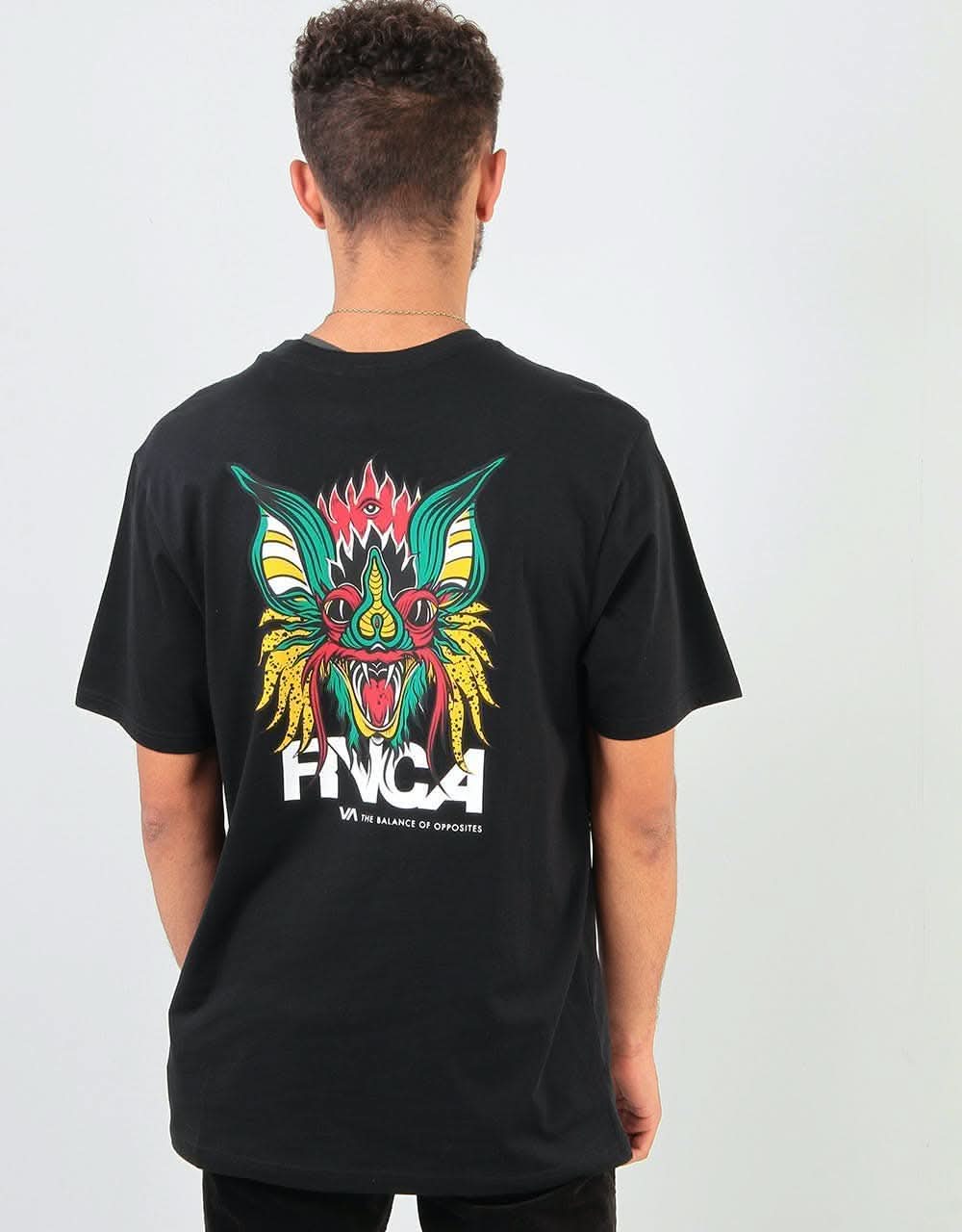 RVCA Screaming Bat T-Shirt - Black