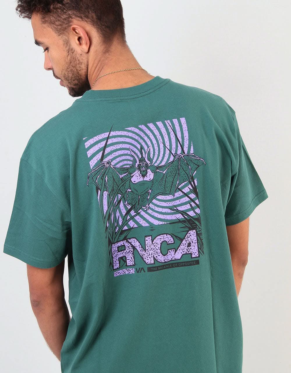RVCA Vampire Bat T-Shirt - Alpine