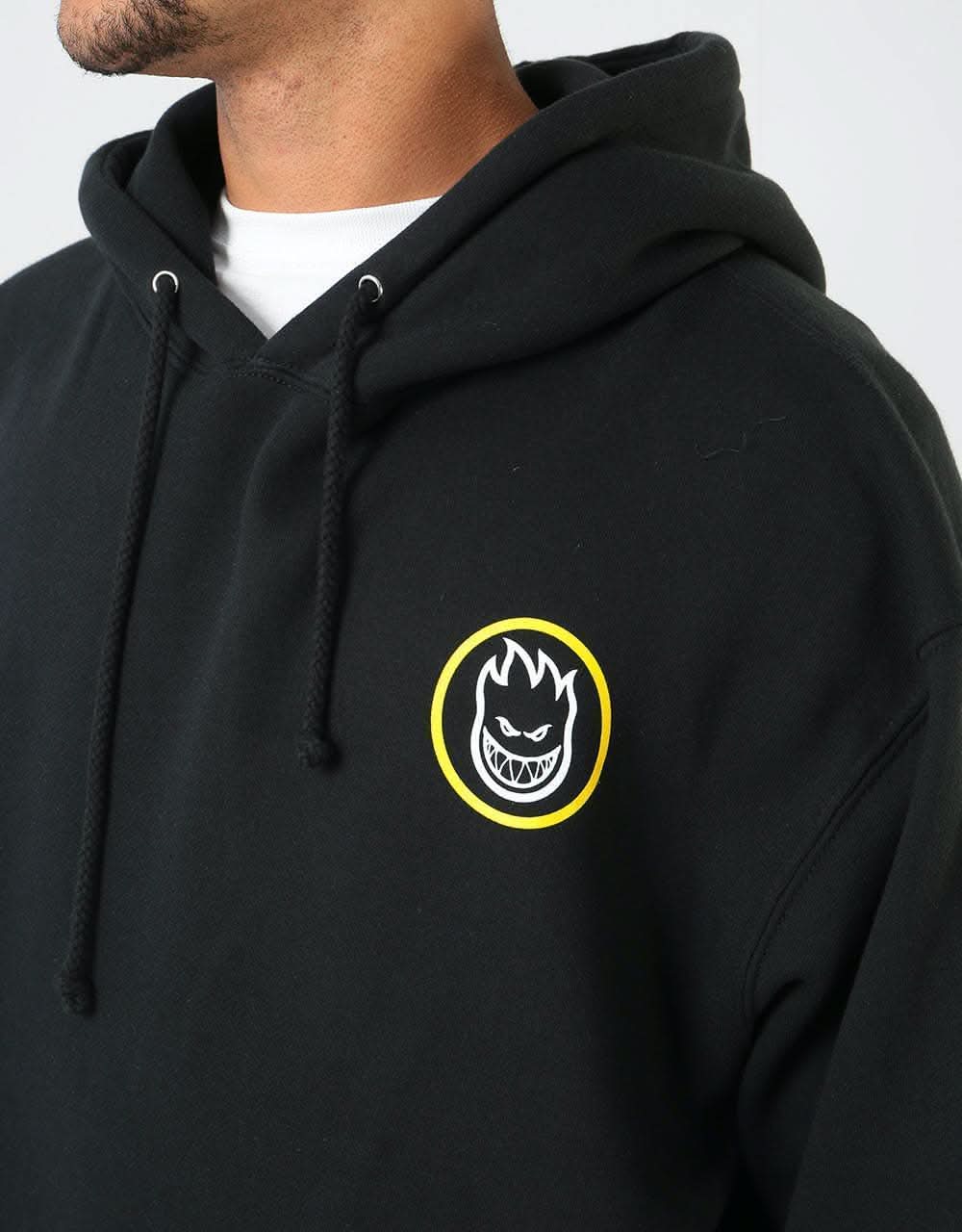 Spitfire Classic Swirl Fade Pullover Hoodie - Black