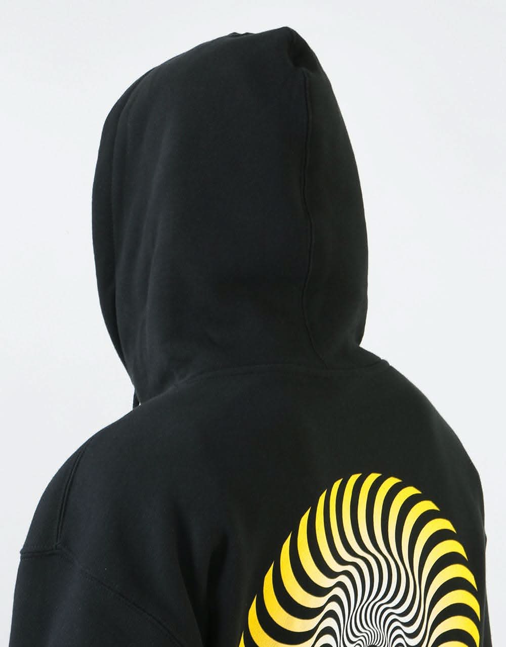Spitfire Classic Swirl Fade Pullover Hoodie - Black