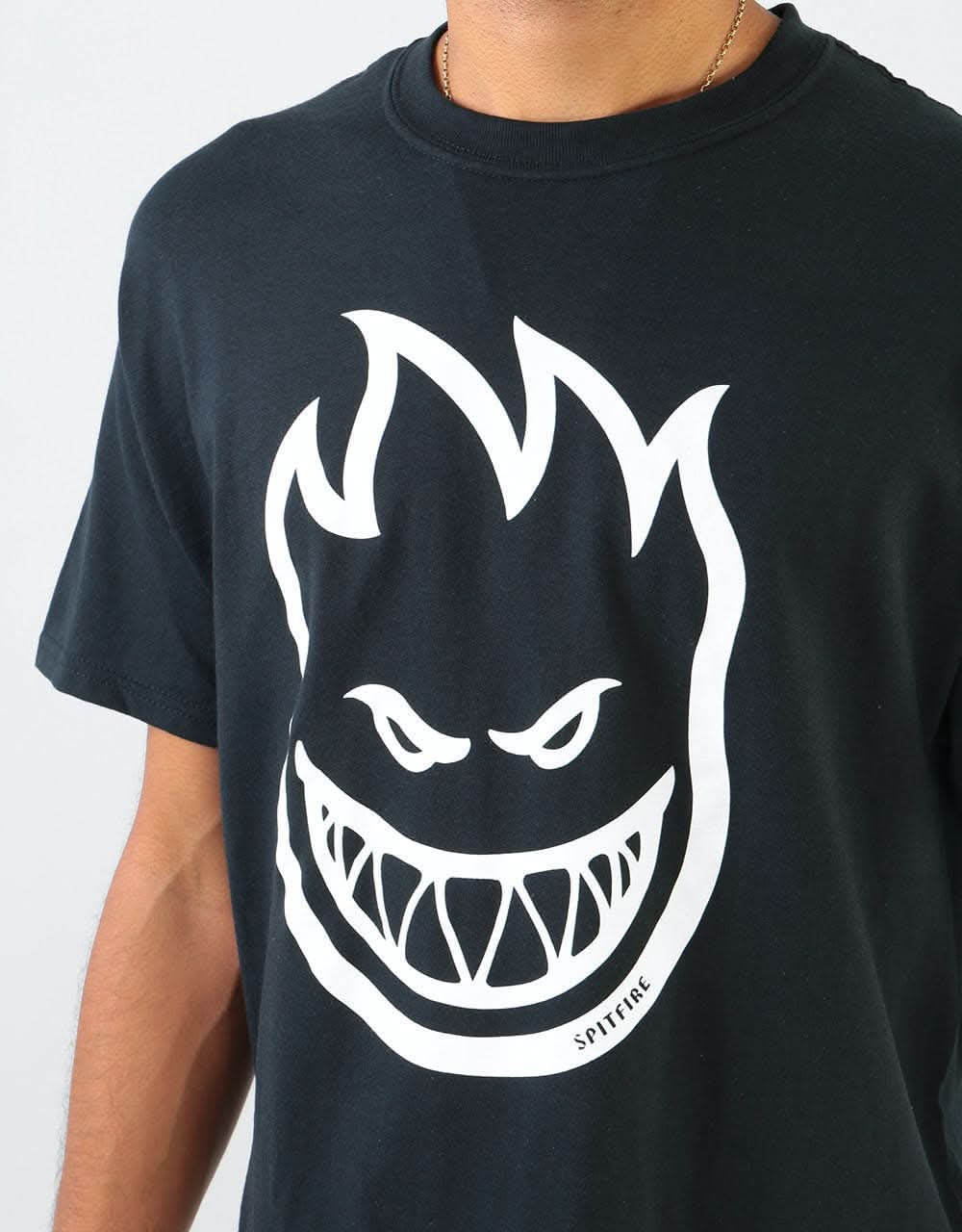 Spitfire Bighead Fill T-Shirt - Black