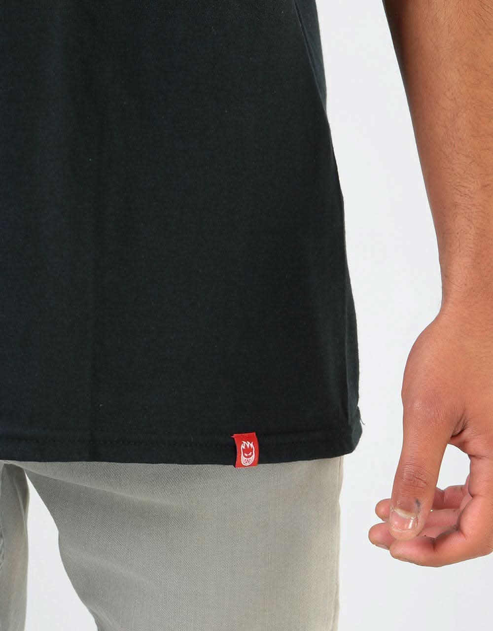 Spitfire Bighead Fill T-Shirt - Black