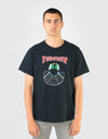 Thrasher Doubles T-Shirt - Black