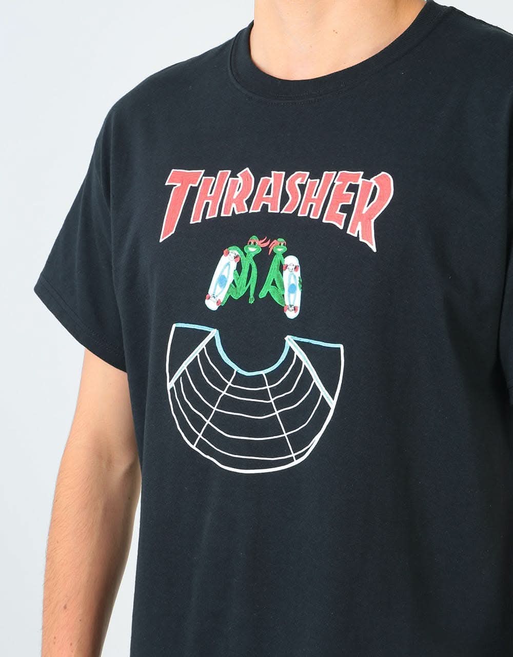 Thrasher Doubles T-Shirt - Black